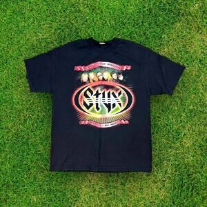 2009 Styx Can’t Stop Rockin Concert Tour Tshirt Large